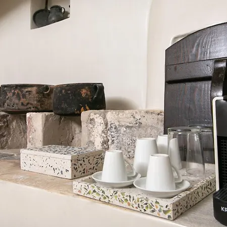 Elegant Santorini Mariniou Private Hot Tub Air Conditioning *
