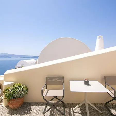 Elegant Santorini Mariniou Private Hot Tub Air Conditioning 伊亚