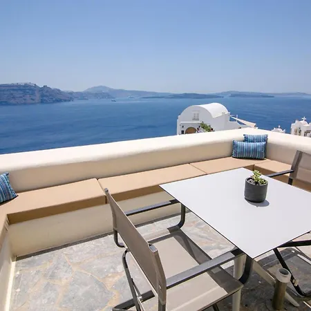 别墅 Elegant Santorini Mariniou Private Hot Tub Air Conditioning