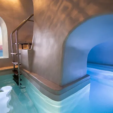 Elegant Santorini Mariniou Private Hot Tub Air Conditioning * أويا