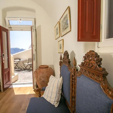 فيلة Elegant Santorini Mariniou Private Hot Tub Air Conditioning أويا