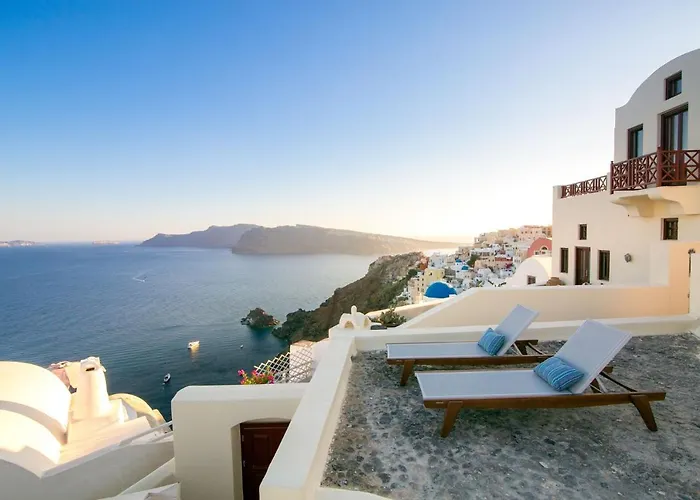 Elegant Santorini Mariniou Private Hot Tub Air Conditioning Oia