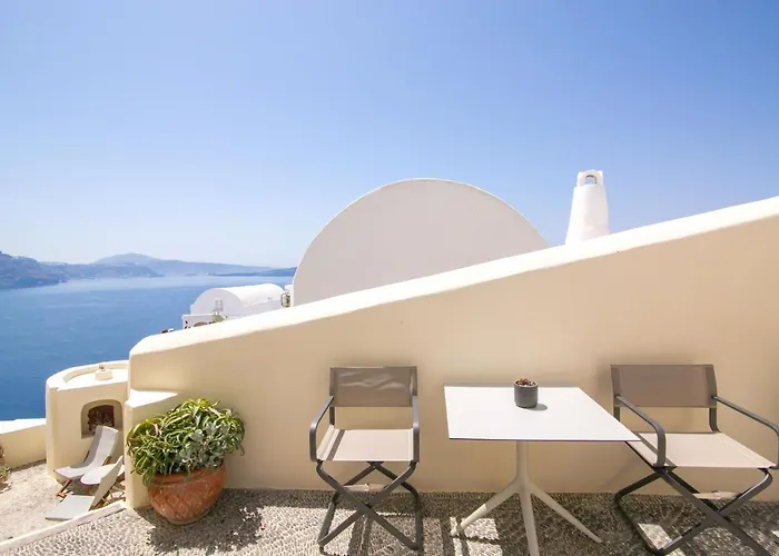Elegant Santorini Mariniou Private Hot Tub Air Conditioning * Oia