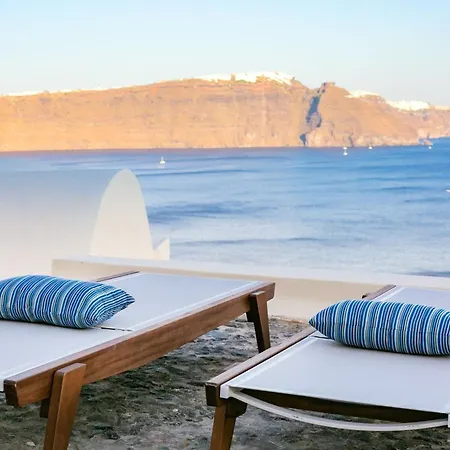 Villa Elegant Santorini Mariniou Private Hot Tub Air Conditioning Ia